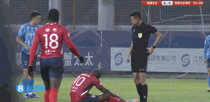 中甲-马俊亮破僵+伤退坦布破门 陕西长安竞技2-1南通支云